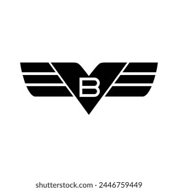 abstract alphabet art animal eagle font elegant emblem falcon fly icon creative bird concept symbol sketch logo design