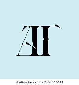 abstract alphabet emblem initial modern minimalist timeless commercial use business letter logo design