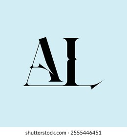 abstract alphabet emblem initial modern minimalist timeless commercial use business letter logo design