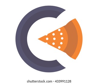 abstract alphabet image vector icon logo