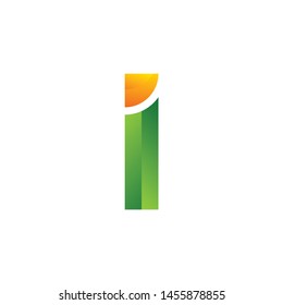 Abstract Alphabet Of Letter I