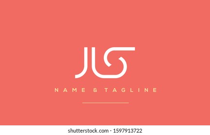 Abstract Alphabet Letter Symbol Icon JLS,SLJ,LJS, J,L and S