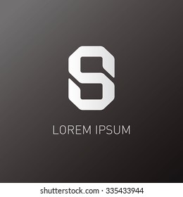 abstract alphabet logo