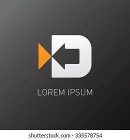 abstract alphabet logo