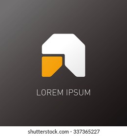 abstract alphabet logo
