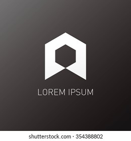 abstract alphabet logo