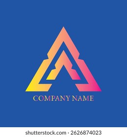Abstract Alphabet Logo for Startup or Business Branding