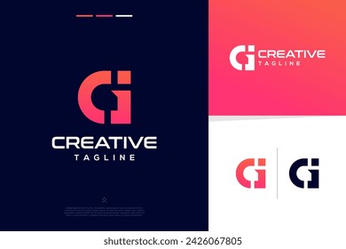 Abstract alphabet modern futuristic design concept for branding logo design inspirations