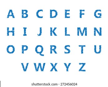 Abstract alphabet set