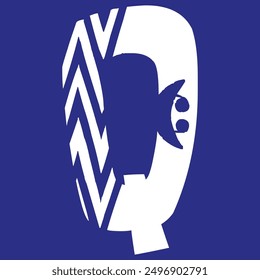 Abstract alphabet shape symbol icon element illustration typography business vector logo design sign