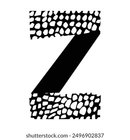 Abstract alphabet shape symbol icon element illustration typography business vector logo design sign