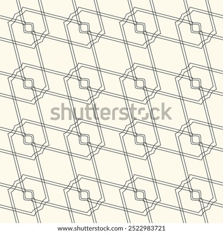 Abstract altered striped textured geometric seamless pattern.