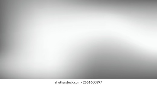 Abstract aluminum grey sheet with reflection. Platinum and titanium modern abstract illustration