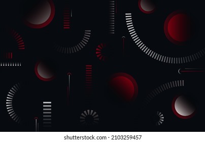 Abstract aluninum geometric lines object style artwork template. Luxury style of template decorative background. Illustration vector