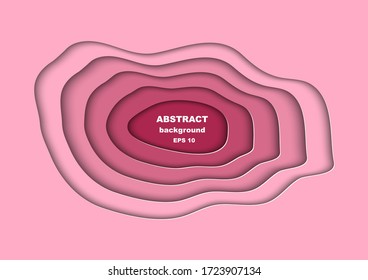 Abstrakter Amateur-violetter Hintergrund-Design in modernem Papierschnitt-Stil