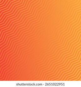 abstrato incrível laranja zig zag design padrão de fundo, para o design de fundo.