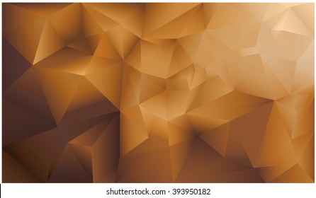 abstract amber polygon background