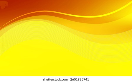 Abstract Amber Swirls Gradient Background: A dynamic blend of vibrant yellow and orange hues with smooth, flowing curves creating a warm and inviting backdrop for creative designs