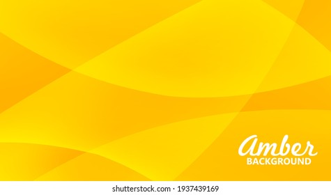 Abstract amber wallpaper with translucent overlay shapes. Simple vector graphic background