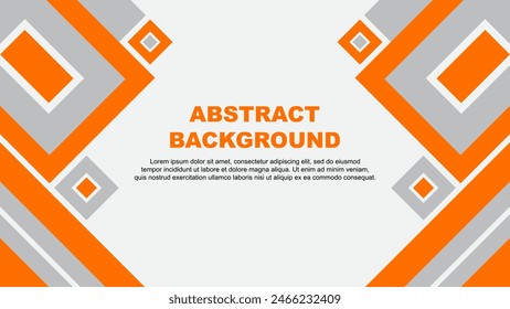 Abstract Amber Yellow Background Design Template. Banner Wallpaper Vector Illustration. Amber Yellow Cartoon