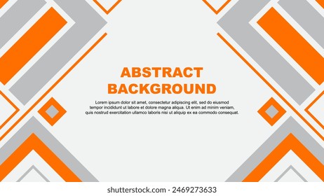 Abstract Amber Yellow Background Design Template. Banner Wallpaper Vector Illustration. Amber Yellow Flag