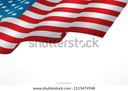 Similar – amerikanische Flagge