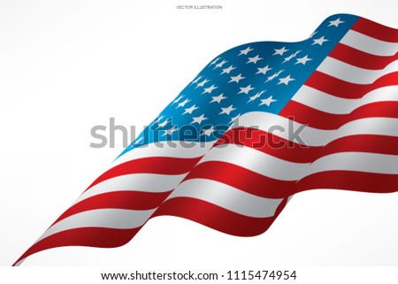 Similar – amerikanische Flagge