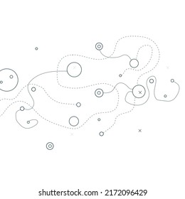Abstract amorphous shapes art background. Cover creative decoration design. Style simplicity fluid illustration