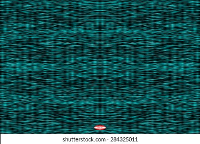 abstract angular dark cyan pattern with turquoise texture with rhombus with abstract blue line on dark cyan background. vector illustration