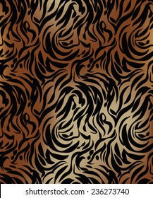 Abstract  animal background. Seamless vector pattern