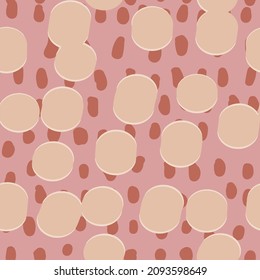 ABSTRACT ANIMAL DOT SKIN SEAMLESS PATTERN IN EDITABLE VECTOR FILE