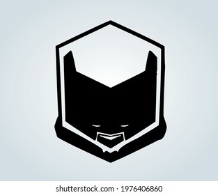 abstract animal mask in children's illustration