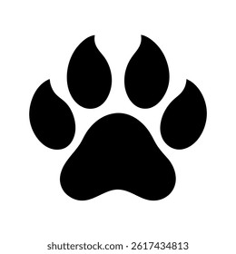 abstract animal paw art design