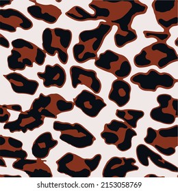 Abstract animal print design for apparel, legging, dress, skirt and other uses.