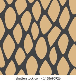 Abstract Animal Print Seamless Pattern