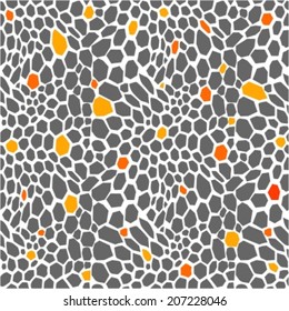 Abstract animal print, seamless pattern 