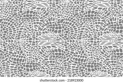 Abstract animal print, seamless pattern 
