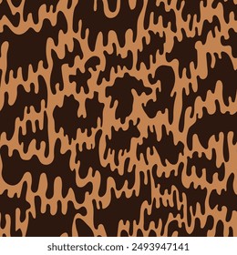 Abstract animal print seamless pattern