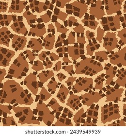 Abstract animal print spots pattern