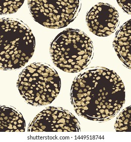 Abstract animal print. Vector seamless background. Design template