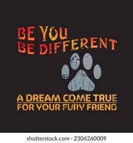 Abstract animal product with footprint Logo Design Template