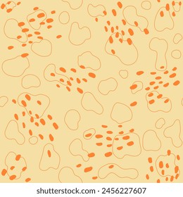 Abstract animal seamless pattern. Collection of bright color print skin. Fashionable predators Camouflage. Printable background. Vector illustration wallpaper.