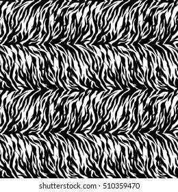 Abstract animal skin background, vector with black and white