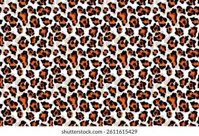 Abstract animal skin leopard seamless pattern design. Jaguar, leopard, cheetah, panther fur. seamless camouflage background.