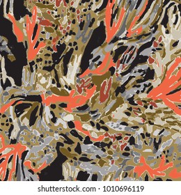 Abstract Animal Skin Pattern