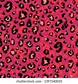 abstract animal skin pattern, leo vector print,  trendy texture