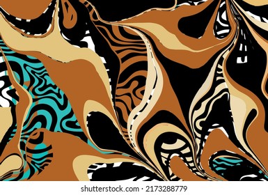 Abstract animal skin pattern. Vector Illustration.