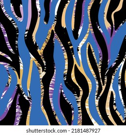 Abstract animal skin  pattern. Vector Illustration.