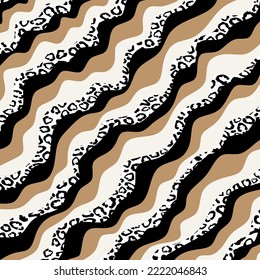 Abstract animal skin pattern. Vector Illustration.