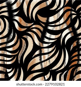 Abstract animal skin pattern. Vector Illustration.